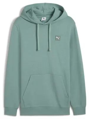 Produktbild von Puma Elevated Kapuzenpullover Herren mit Kägurutaschen, Größe:XL, Farbe:Grün