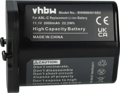 Produktbild von vhbw Akku kompatibel mit iRobot Braava Jet M6 Saugroboter (2000 mAh, 10,8 V, Li-Ion)