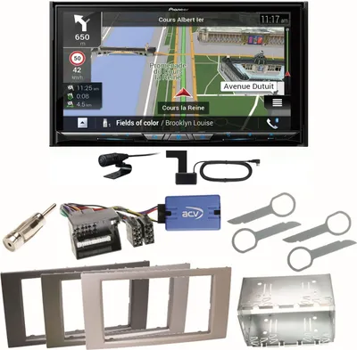 Produktbild von Pioneer AVIC-Z930DAB Bluetooth USB Einbauset für Ford Kuga Fusion Galaxy S-Max