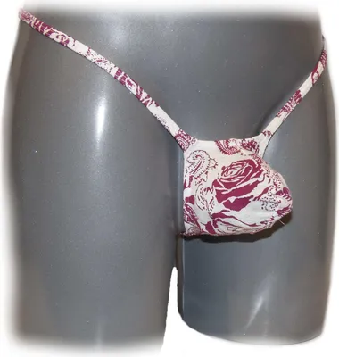 Produktbild von Mens thong bulge pouch thong Rosa