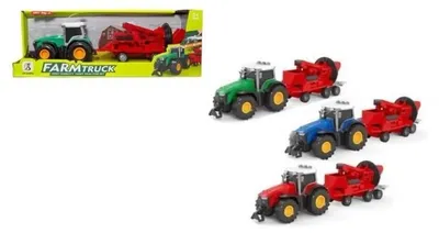 Zdjęcie produktu dla Traktor ze światłem i dźwiękiem - SWEDE