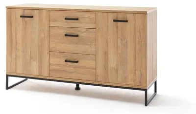 Produktbild von Sideboard >Toledo< in Grandson Oak, Holzwerkstoff - 151x88x44 (BxHxT)