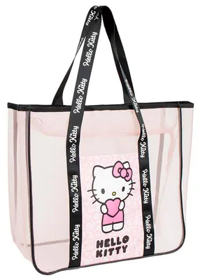 Productafbeelding van CERDÀ – Premium rugzak Hello Kitty met strandthema, officieel product