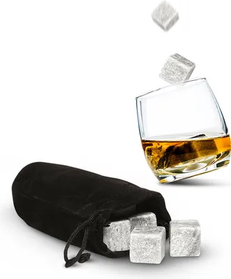 Obrázok produktu pre Barové kamene na whisky Sagaform, žula, 9 ks.