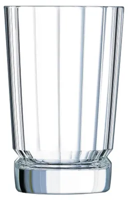 Image de 6 verres à eau, jus et soda 36cl Macassar - Cristal d'Arques - Kwarx au design vintage