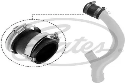 Produktbild von GATES 09-0914 Turbo Ladeluftschlauch für FORD FOCUS III Turnier Kuga Mk2 (DM2) FOCUS III C-Max II (DXA/CB7, DXA/CEU) Grand C-Max (DXA/CB7, DXA/CEU)