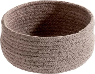 Obrázek produktu pro Spirella úložný koš Tobago úložný koš úložný box organizér koupelnový koš 17x17x9 cm - hnědý
