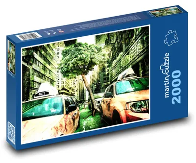 Obrázek produktu pro martinpuzzle - Puzzle 2000 - New York - taxi