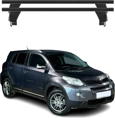 Produktbild von Menabo Dachträger Grundtäger für Toyota Urban Cruiser 2008-2014 50kg Alu Schwarz