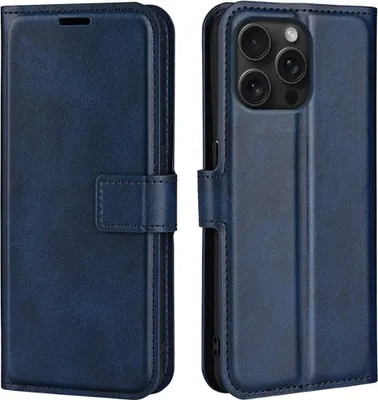 Produktbild von iPhone 16 Pro Max Hülle - Coverup Deluxe Klapphülle - Blau