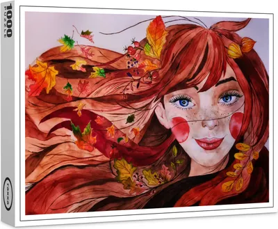 Produktbild von raxxa Premium-Puzzle "Beautiful autumn", 1000 Teile
