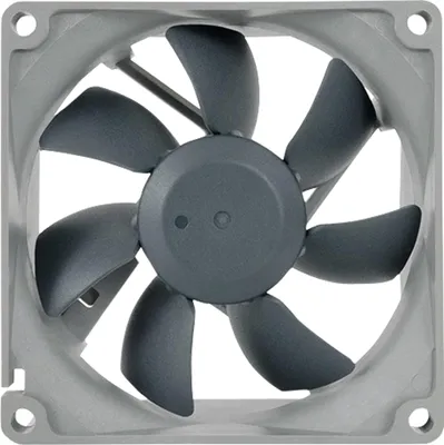 Produktbild von Noctua NF-R8 redux-1800 PWM, Ventilator, 8 cm, 1800 RPM, Schwarz, Grau