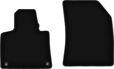 Immagine prodotto di Wielganizator Tappetini anteriori in velluto per Citroen C4 Grand Spacetourer (2018-, minivan) neri, set 2 pz, con fissaggi