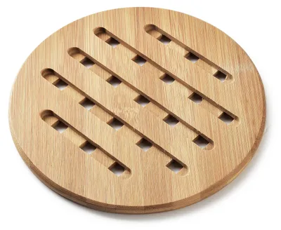 Obrázek produktu pro Podložka pod hrnec Bambus Allesken RAIS 18 x 18 cm, přírodní, 1 ks