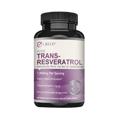 Immagine prodotto di Trans-Resveratrolo 1500mg (120 capsule) integratore alimentare, anti-invecchiamento, cervello, articolazioni, cuore, capelli, pelle, unghie