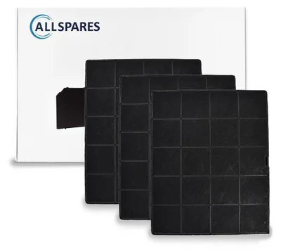 Produktbild von AllSpares Aktivkohlefilter (x3) für Dunstabzugshauben geeignet für AirforCE
