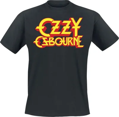 Produktbild von Ozzy Osbourne T-Shirt Herren Classic Logo schwarz XL