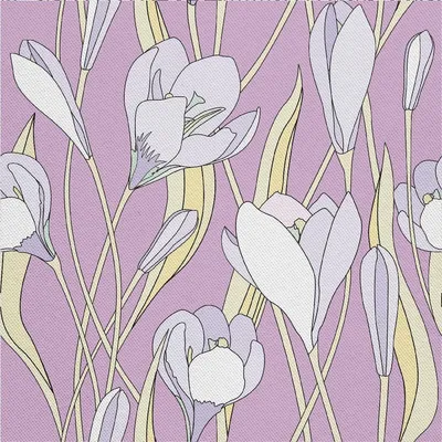 Produktbild von OUTDOOR DEKOSTOFFE OXFORD - Motiv Krokus