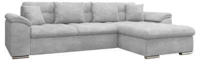 Produktbild von MIRJAN24 Ecksofa Diana, Eckcouch mit Bettkasten und Schlaffunktion, Polsterecke (Farbe: Lumo 65, Seite: Rechts)