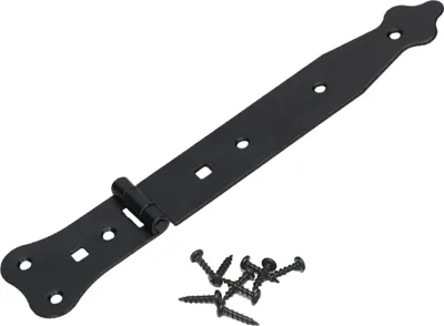 Produktbild von KOTARBAU® Ladenband 270 mmSchmal Torscharnier Stilvolles Türband von Höchster Qualität Werfgehänge Kreuzgehänge Gartentorband