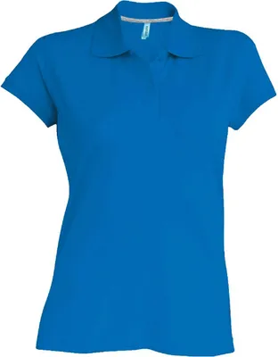 Produktbild von Kariban Baumwolle Classics-20.K242 Damen Piqué Polo Gr. 3XL light royal blue