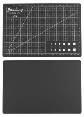 Productafbeelding van Zelfherstellende snijmat - Antislip snijondergrond voor knutselwerk - 22 x 14,8 cm