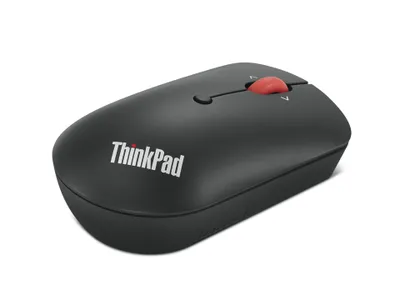 Produktbild von Lenovo ThinkPad USB-C Wireless Compact, Beidhändig, Optisch, RF Wireless, 2400 DPI, Schwarz