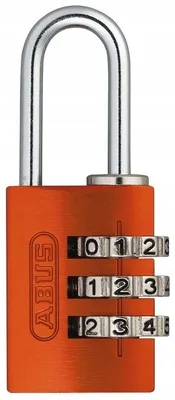 Obrázok produktu pre Abus 724/20 Kódový zámok na kufor oranžový