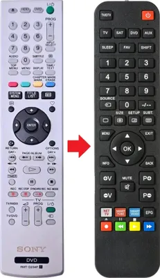 Produktbild von Fernbedienung geeignet für SONY RMT-D234P