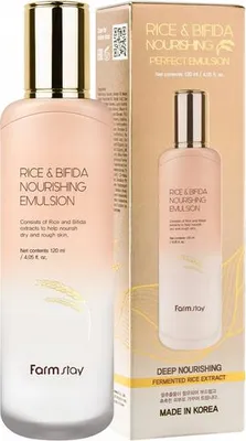 Produktbild von FARMSTAY Rice & Bifida Nährende Gesichtsemulsion 120 ml