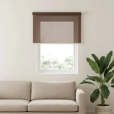 Obrázok produktu pre Vonkajšie roletové žalúzie s 90 % UV ochranou, farba Taupe, rozmery 220 x 140 cm