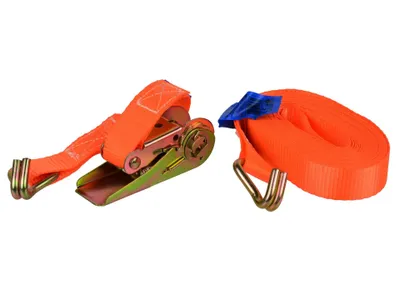 Immagine prodotto di Cinghia di ancoraggio, cinghia di ancoraggio con cricchetto, 1T / 25mm, 6m