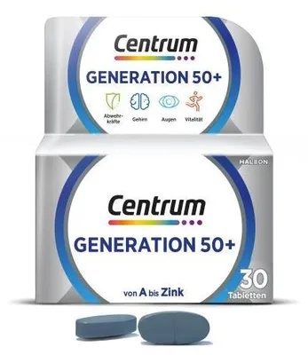 Obrázok produktu pre Centrum Generation 50+ tablety 30 ks