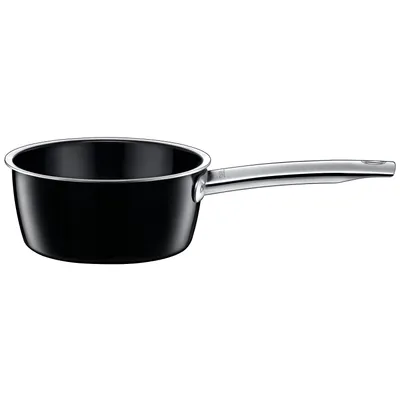 Produktbild von Silit Vitaliano NERO 4216185001/2104274865 Kasserolle, emailliert, 16 cm Durchmesser, Induktionsherd-geeignet