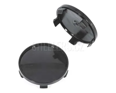 Obrázok produktu pre Stredový kryt zliatinového kolesa Ø 65/68 mm, BMW B67S, plastový čierny pre originálne kolesá