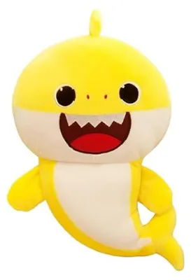 Image de Peluche en forme de requin, douce, d'environ 30 cm, idéale pour les chambres d'enfants