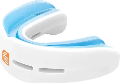 Image de Protège-dents Shock Doctor Nano Double Fight - Blanc