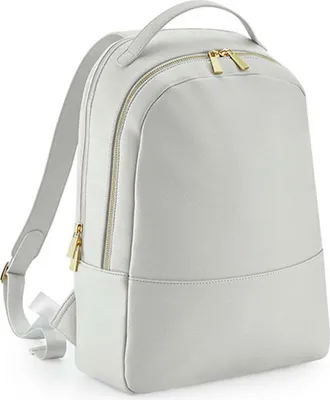 Immagine prodotto di BagBase BG768 | Zaino Boutique in pelle - 30 x 41 x 11 cm - Colore: Grigio morbido - Dimensioni: 30 x 41 x 11 cm