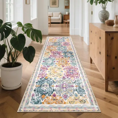 Produktbild von Rutschfeste Teppiche für Flur und Eingang, Waschbar, 75 x 305 cm