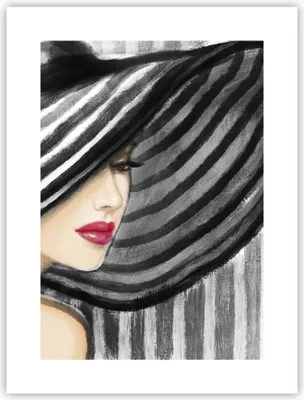 Produktbild von Poster - Poster ohne Rahmen - frau stil mode - 30x40 cm - Wand Bild - Wanddeko - Wandbilder - Kunstposter - Wandposter - Bilder - Kunstdruck - Wanddekoration - Wandbild - P2XPA30x40-3926