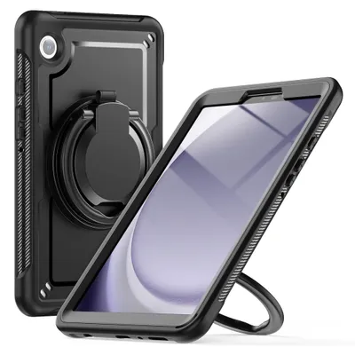 Image de Étui d'extérieur pour tablette Samsung Galaxy Tab A11 A9 avec poignée et bandoulière, noir
