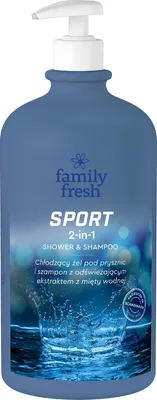 Zdjęcie produktu dla FAMILY FRESH żel pod prysznic Sport 1000ml