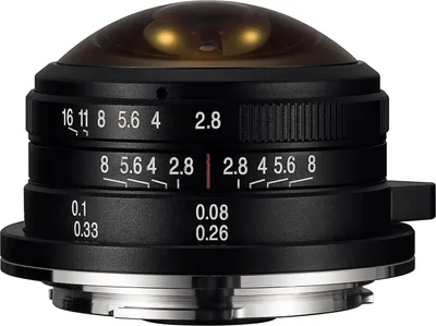 Produktbild von LAOWA 4mm f/2.8 Zirkulares Fisheye-Objektiv, kompatibel mit SONY E
