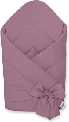 Immagine prodotto di Nido per bambini, Babynestje, Ulteriore rinforzo e sicurezza - 100 % cotone, Arancione pastello Viola