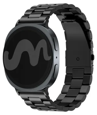 Produktbild von imoshion Edelstahlarmband für das Samsung Galaxy Watch 8 (40/44mm) / Classic (46mm) - Schwarz