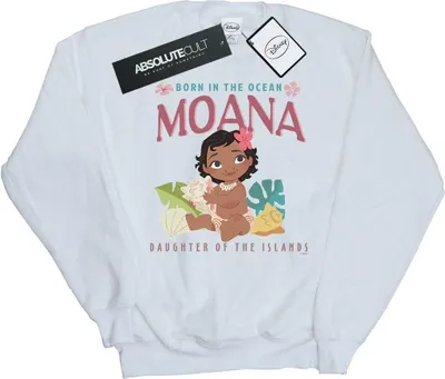 Produktbild von Disney - "Born In The Ocean" Sweatshirt für Damen BI29411 (L) (Weiß)