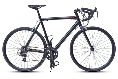 Produktbild von WYNN Rennrad 28 Zoll ROD1.0 schwarz, glänzend Rahmenhöhe 62 cm Damen Herren 14 Gänge