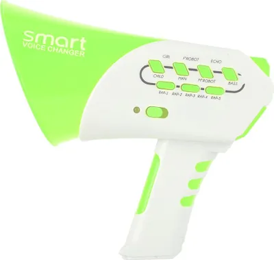 Image de Haut-parleur pour enfants, changeur de voix multiple, amplificateur, haut-parleur, jouet, jouet éducatif amusant (vert)