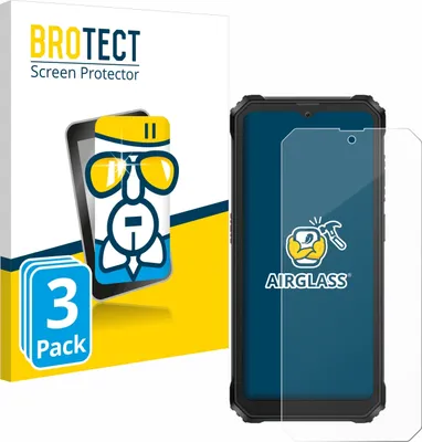 Produktbild von 3x BROTECT Schutzglas für Blackview BV6200 Schutzfolie Panzer Folie Glas Display Schutz klar