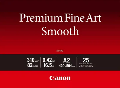 Produktbild von Canon FA-SM 2 Premium FineArt Smooth A 2, 25 Blatt, 310 g